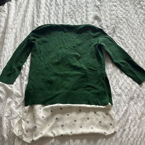 Green Ann Taylor sweater in size small